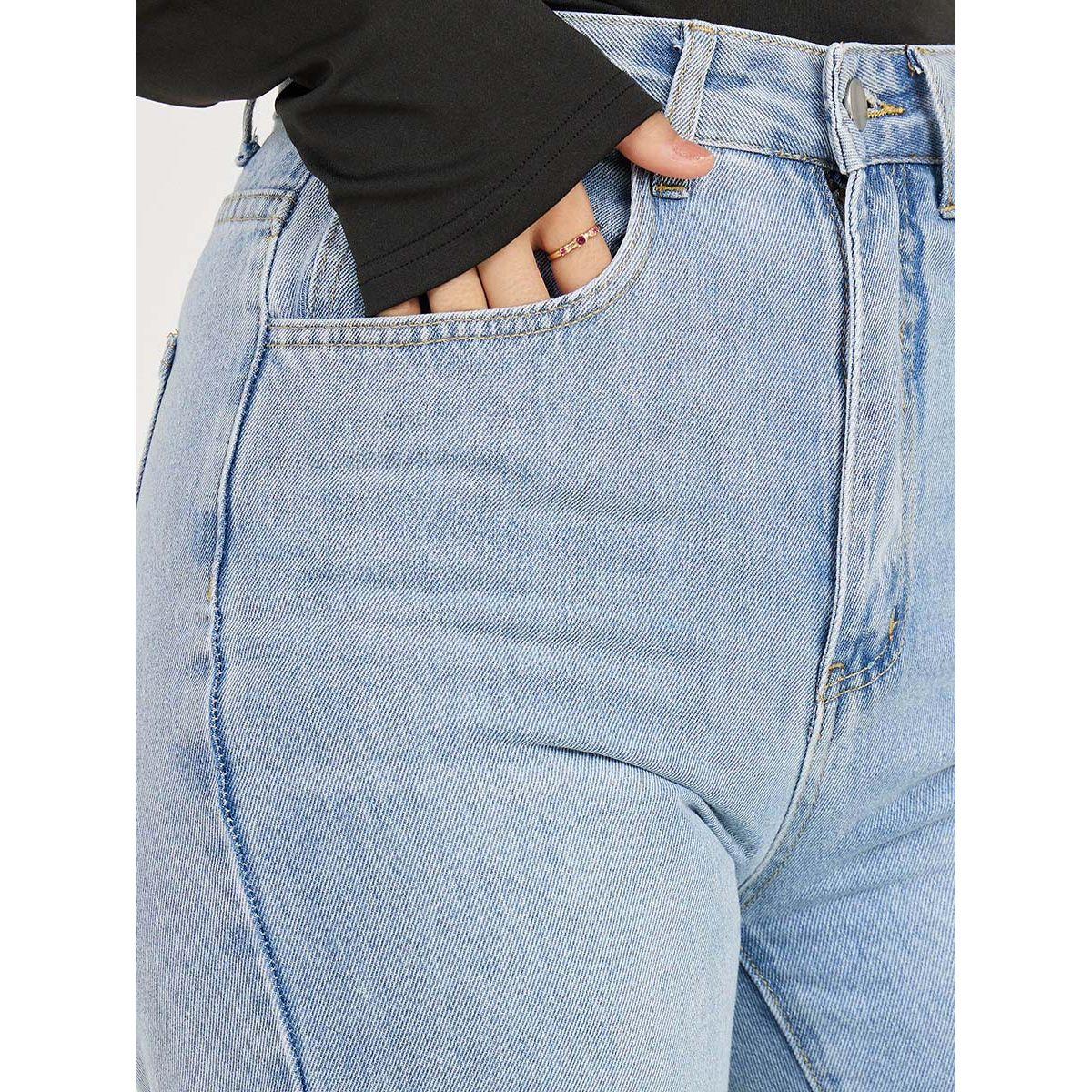 جينز بقصة واسعة وتمزيق-women-clothing-bottoms-jeans-image-4