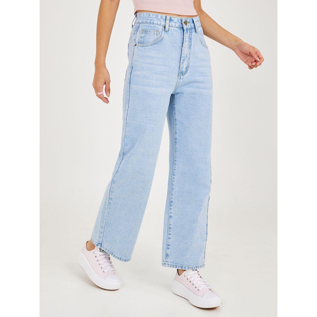 جينز بقصة واسعة وخصر عالي-women-clothing-bottoms-jeans-image-2