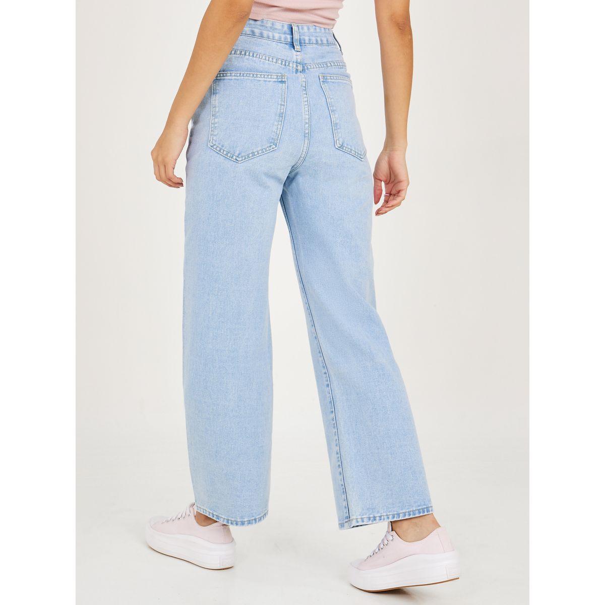جينز بقصة واسعة وخصر عالي-women-clothing-bottoms-jeans-image-4