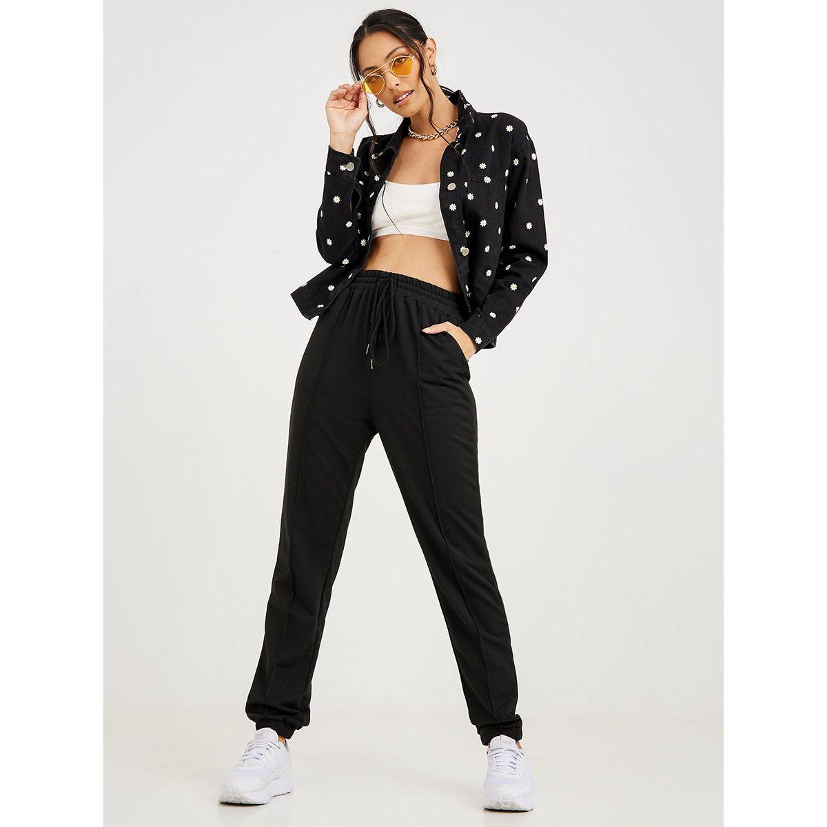 جوغر بحزوز وخصر عالي-women-clothing-bottoms-joggers-image-2