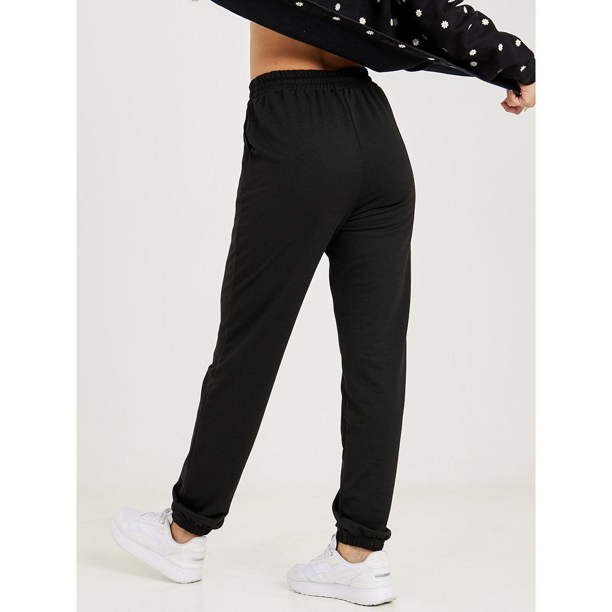 Styli High Rise Seam Detail Jogger with Drawstring-women-clothing-bottoms-joggers-image-4