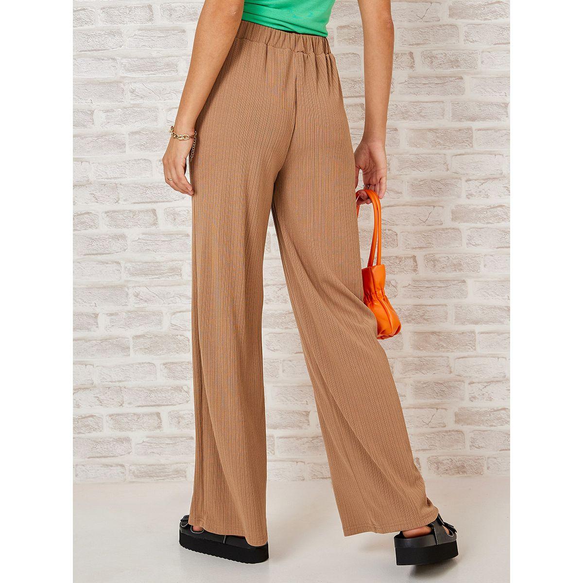 Styli High Waist Wide Leg Plisse Trousers-women-clothing-bottoms-trousers-image-4