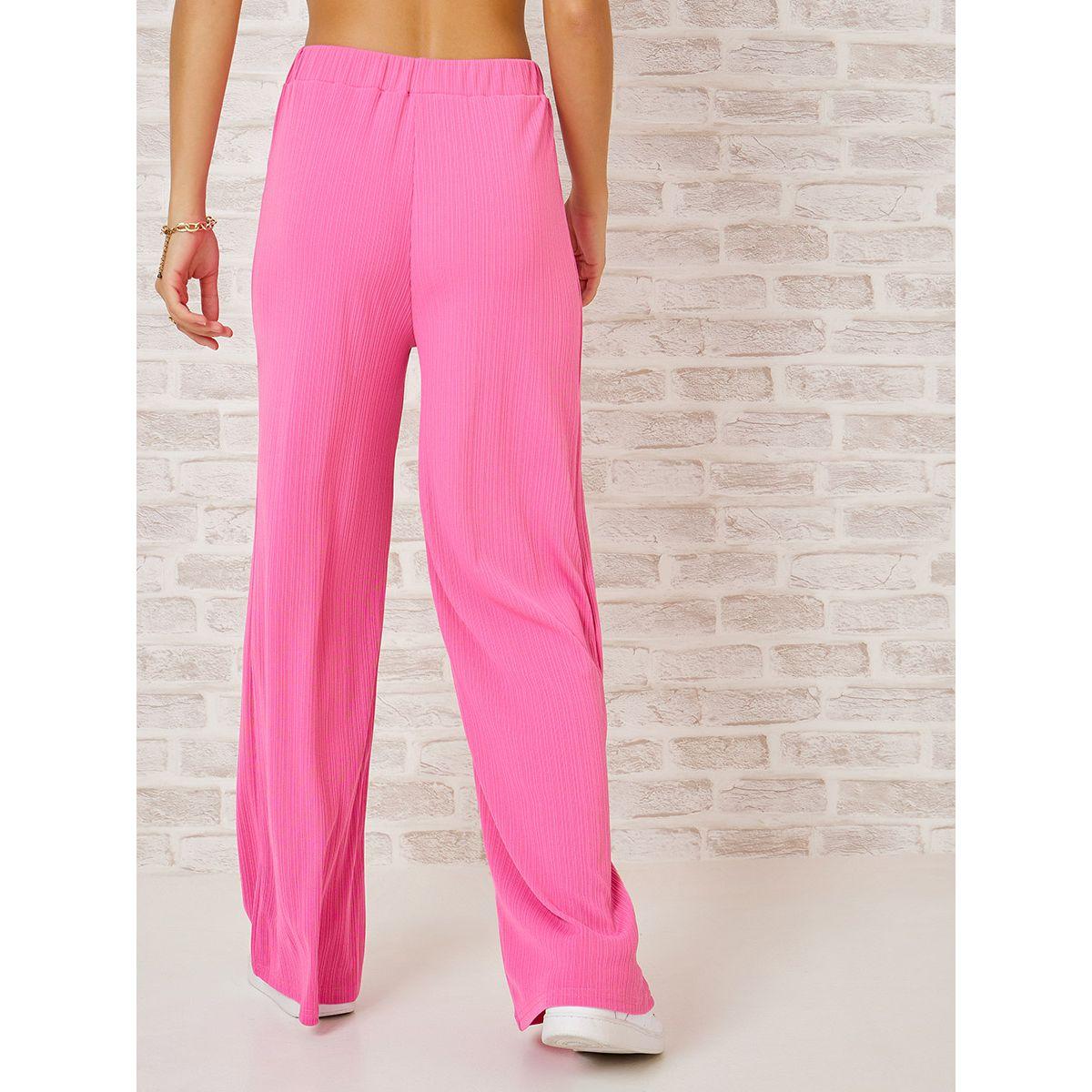 Styli High Waist Wide Leg Plisse Trousers-women-clothing-bottoms-trousers-image-4