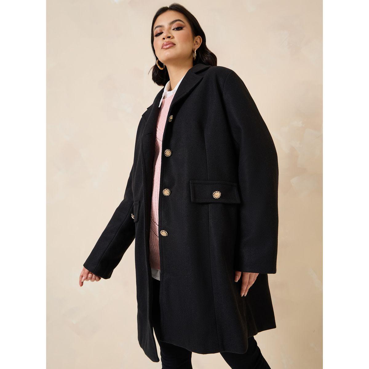 معطف واسع بأزرار غلق-women-clothing-coatsandjackets-coats-image-1