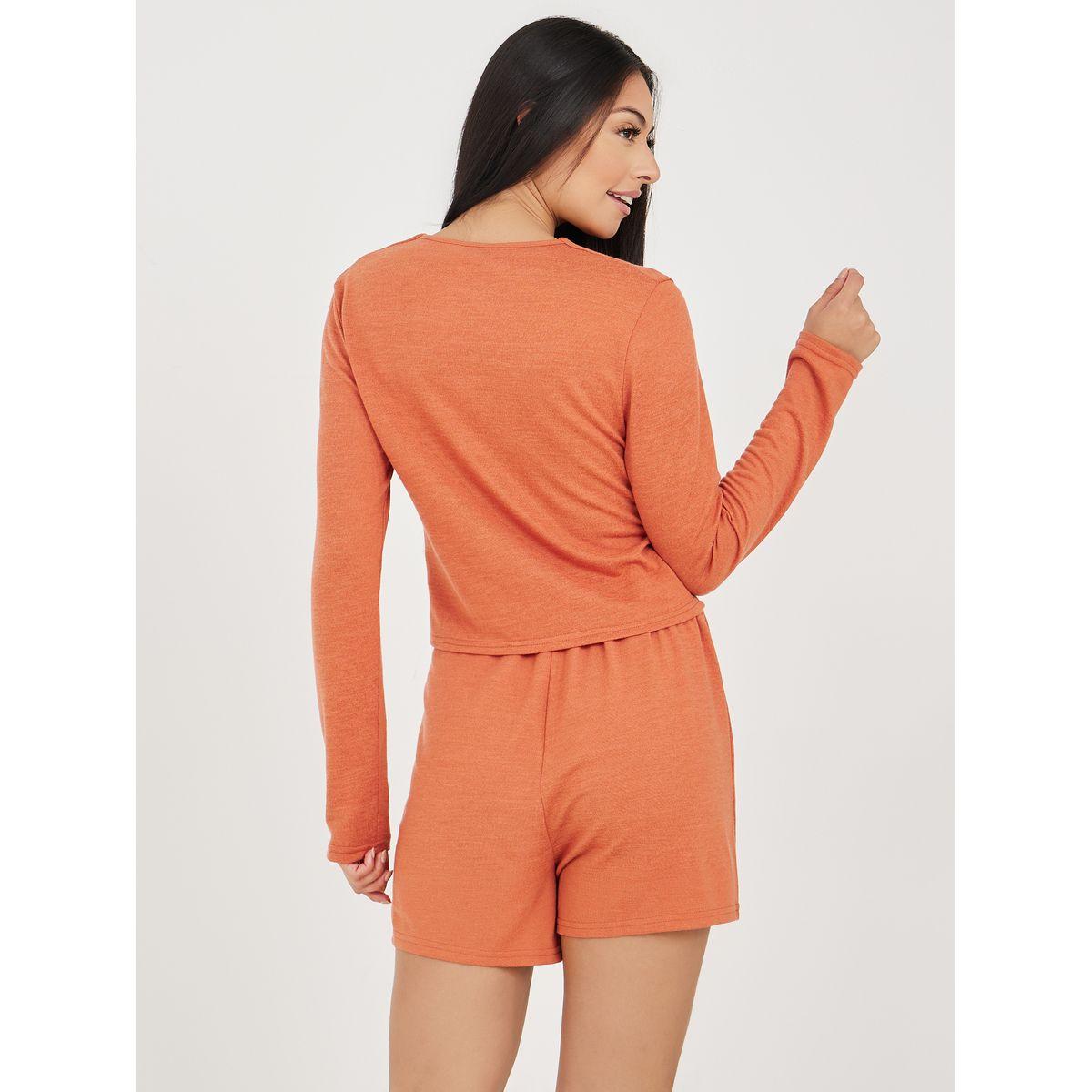 طقم من ( كارديجان + شورت )-women-clothing-coordsets-image-5
