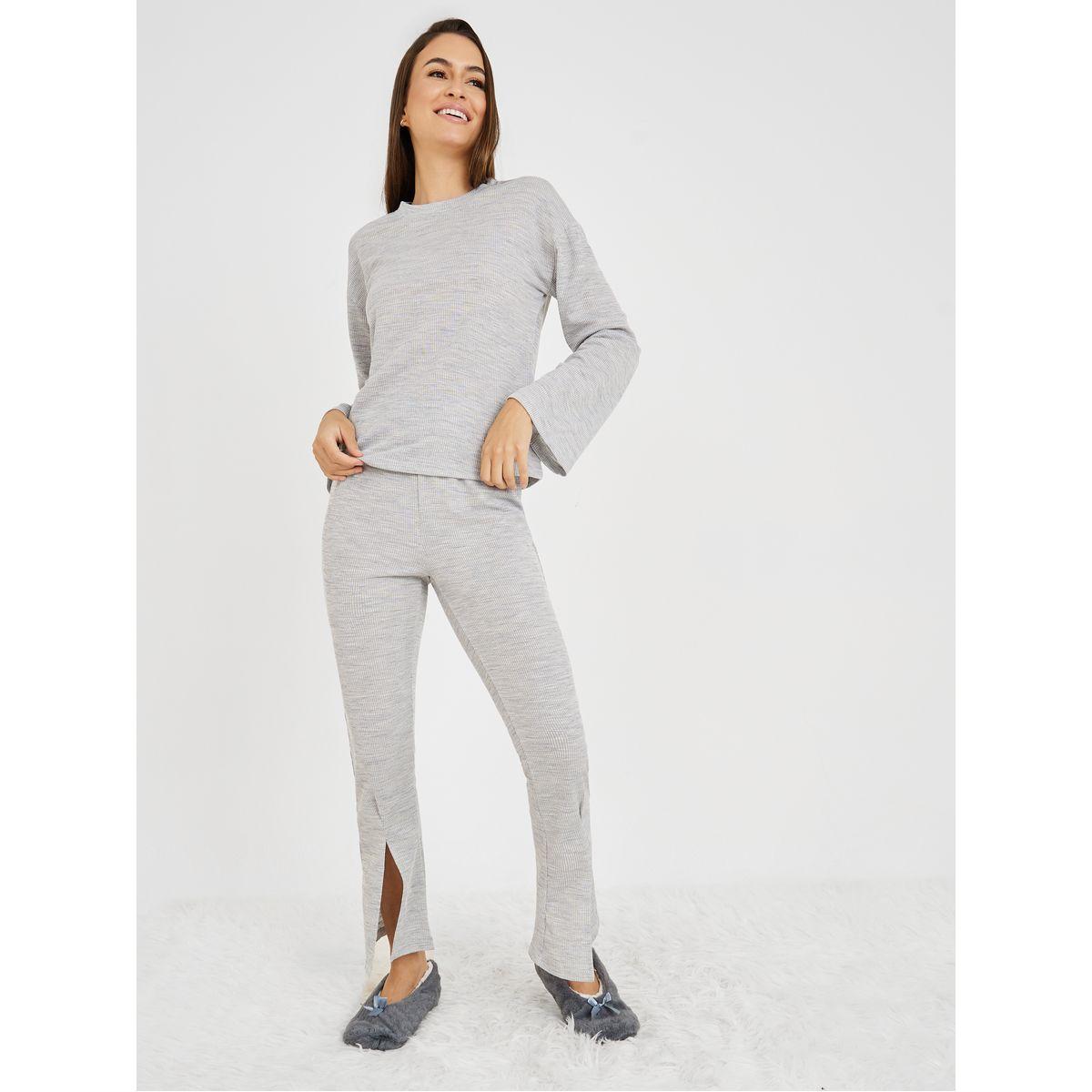 طقم من ( بنطال + بلوزة )-women-clothing-coordsets-image-1