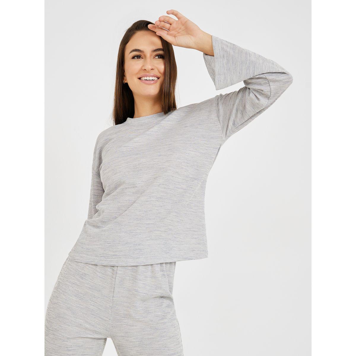 طقم من ( بنطال + بلوزة )-women-clothing-coordsets-image-2