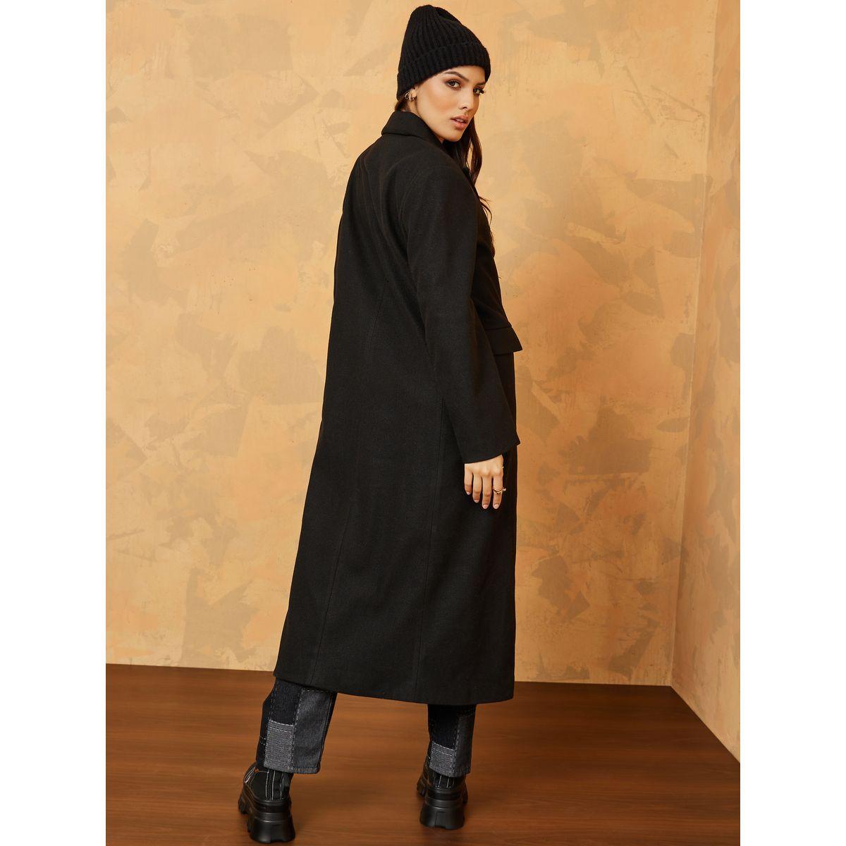 Styli  Midi Length Double Breasted Oversized Wool Like Coat-women-clothing-coatsandjackets-coats-image-5