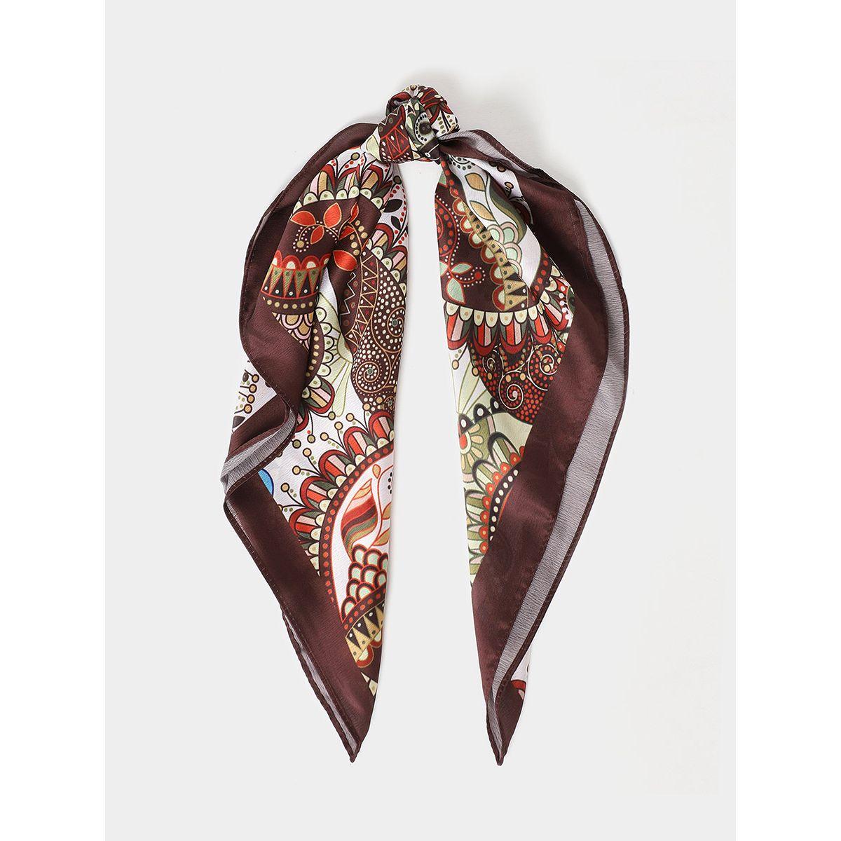 مجموعة من 2 وشاح رأس مطبع بزهور-women-winterwear-scarves-image-3