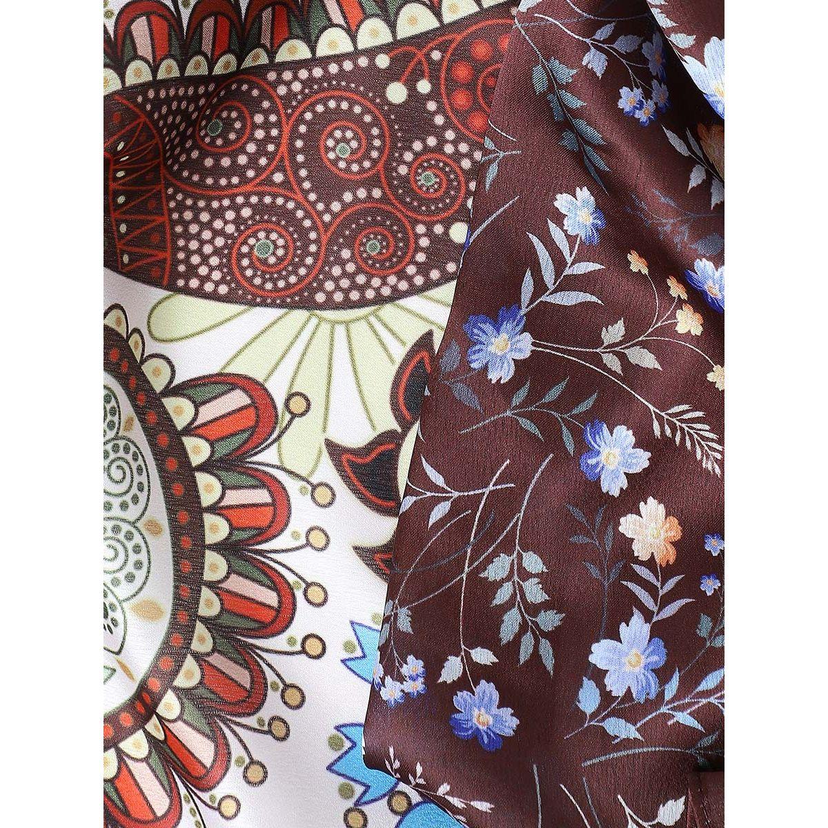 مجموعة من 2 وشاح رأس مطبع بزهور-women-winterwear-scarves-image-5