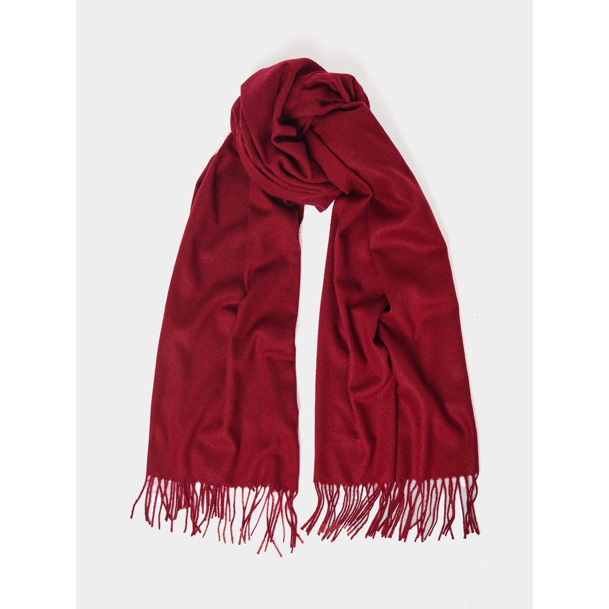 Styli Tassel Edge Detail Scarf-women-winterwear-scarves-image-1