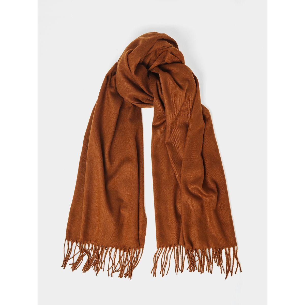 Styli Tassel Edge Detail Scarf-women-winterwear-scarves-image-1