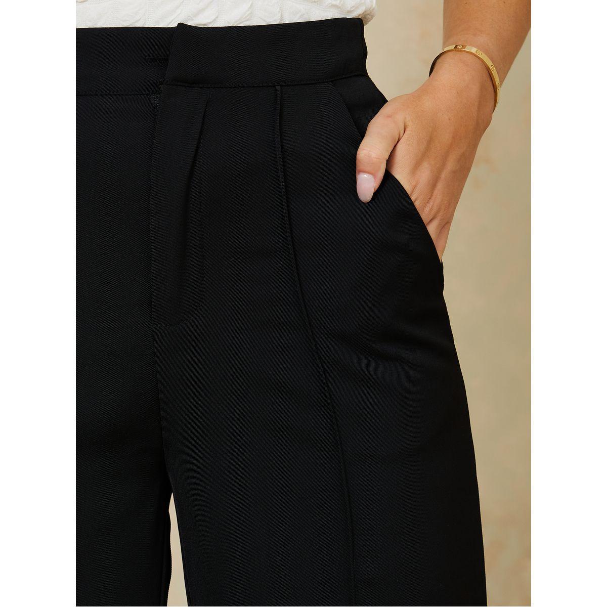 بنطال بقصة واسعة وخصر عالي-women-clothing-bottoms-trousers-image-3