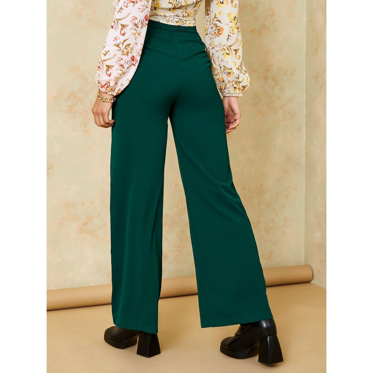 بنطال بقصة ارجل واسعة وخصر عالي-women-clothing-bottoms-trousers-image-4