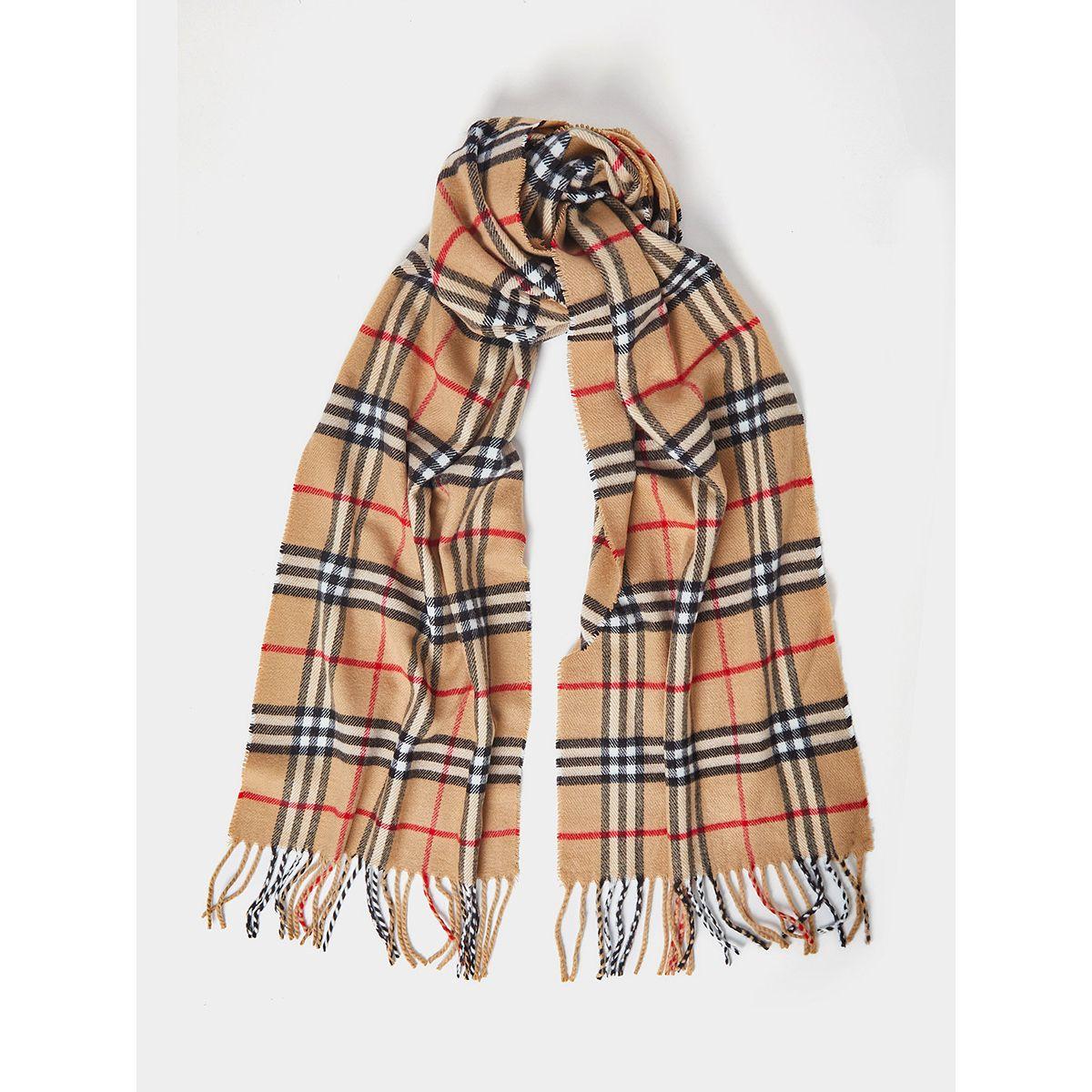 Styli Checked Woollen Scarf with Fringe Detail-women-winterwear-scarves-image-1