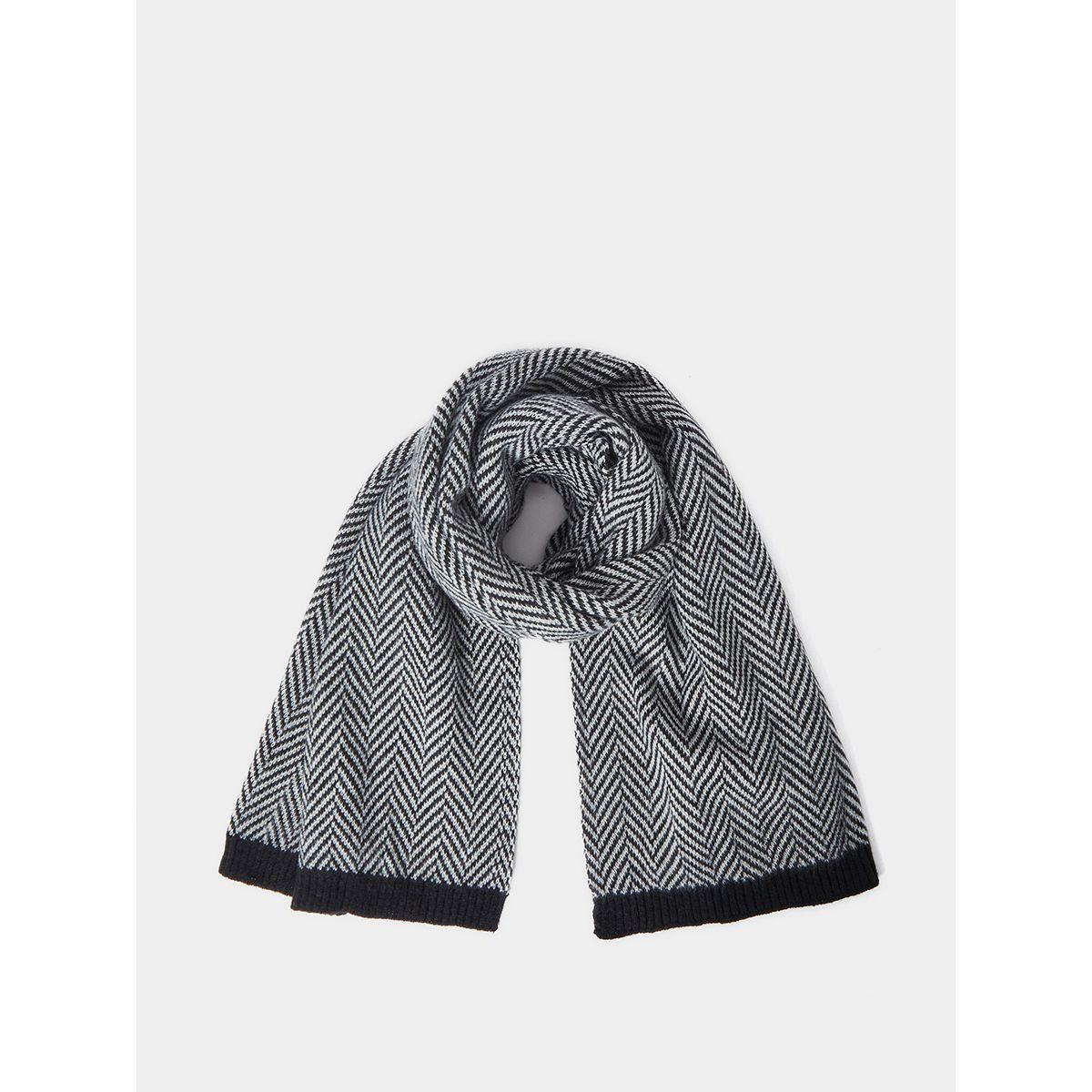 Styli Zigzag Printed Woollen Scarf-women-winterwear-scarves-image-1