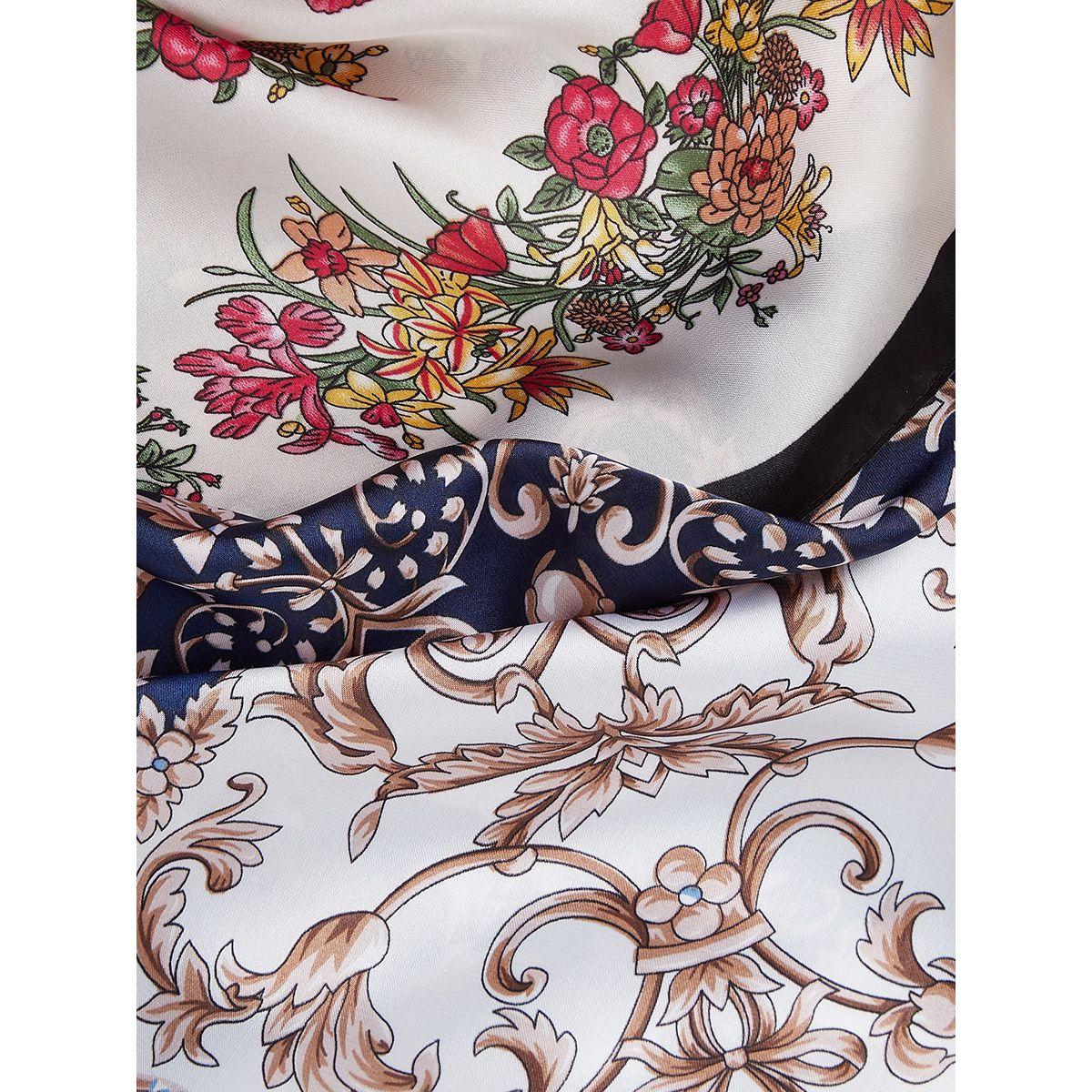 Styli Set of 2- Floral Print Scarves-women-winterwear-scarves-image-4