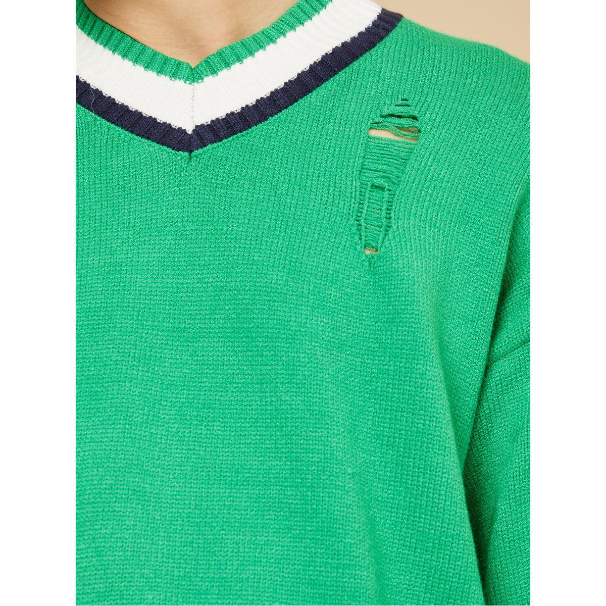 افرول محبوك بتفاصيل ممزقة-men-clothing-sweatersandpullovers-image-3