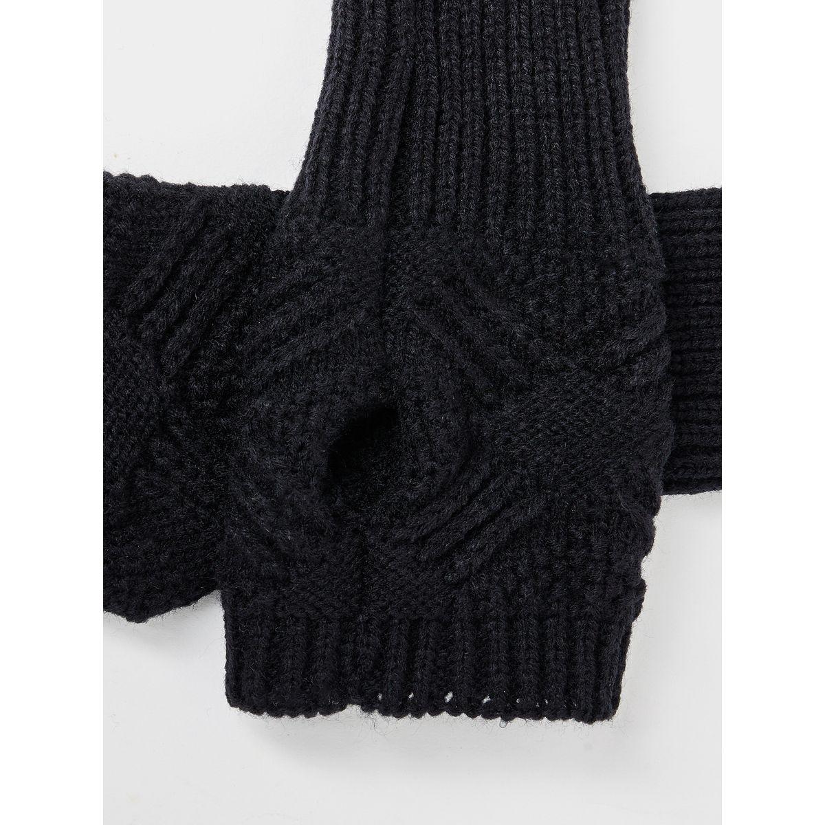 قفازات تدفئة الذراع بمقدمة مفتوحة-women-winterwear-gloves-image-4