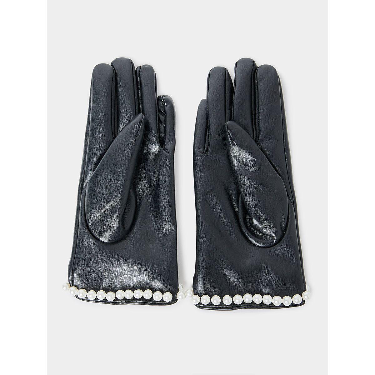 قفازات يد مزينة بلؤلؤ-women-winterwear-gloves-image-3