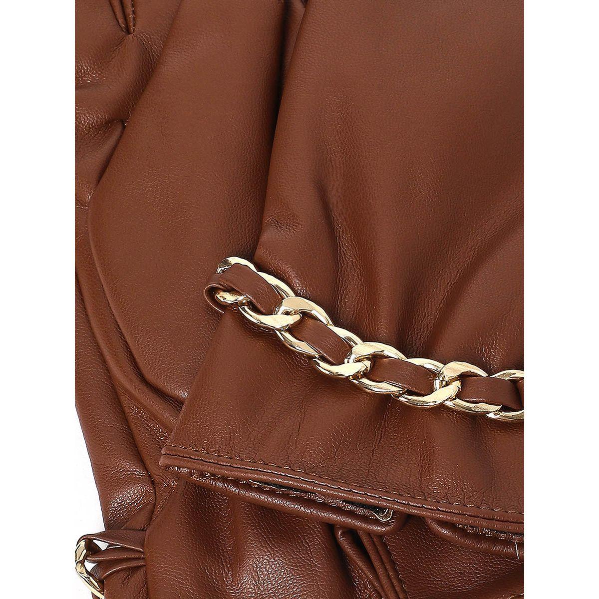 Styli Chain Detail Winter Gloves-women-winterwear-gloves-image-3
