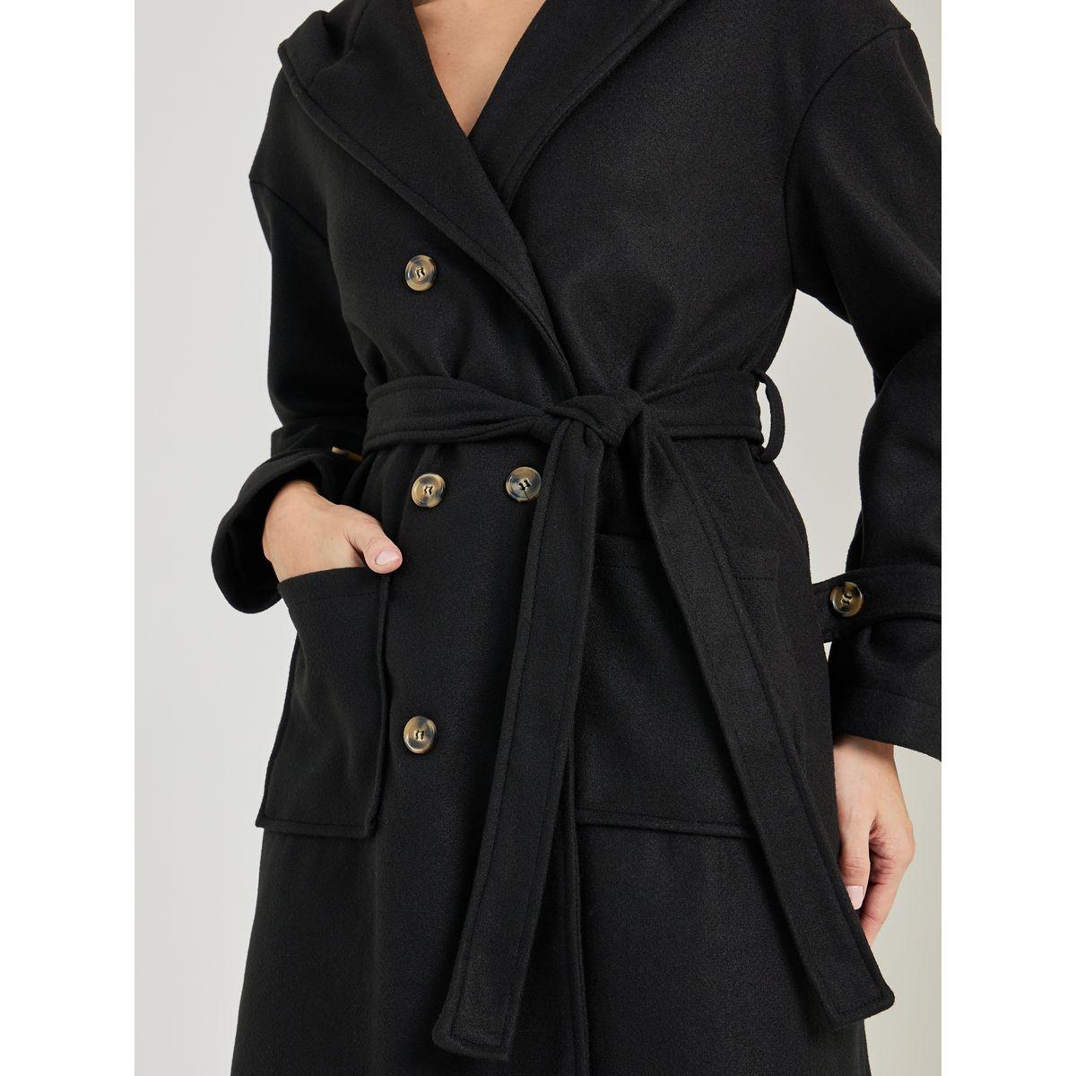 معطف بياقة هودي مع حزام-women-clothing-coatsandjackets-coats-image-3