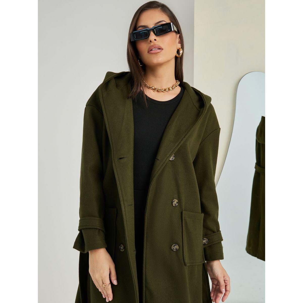 Styli Regular Fit Wool Like Hooded Double Breasted Coat with Belt-women-clothing-coatsandjackets-coats-image-3