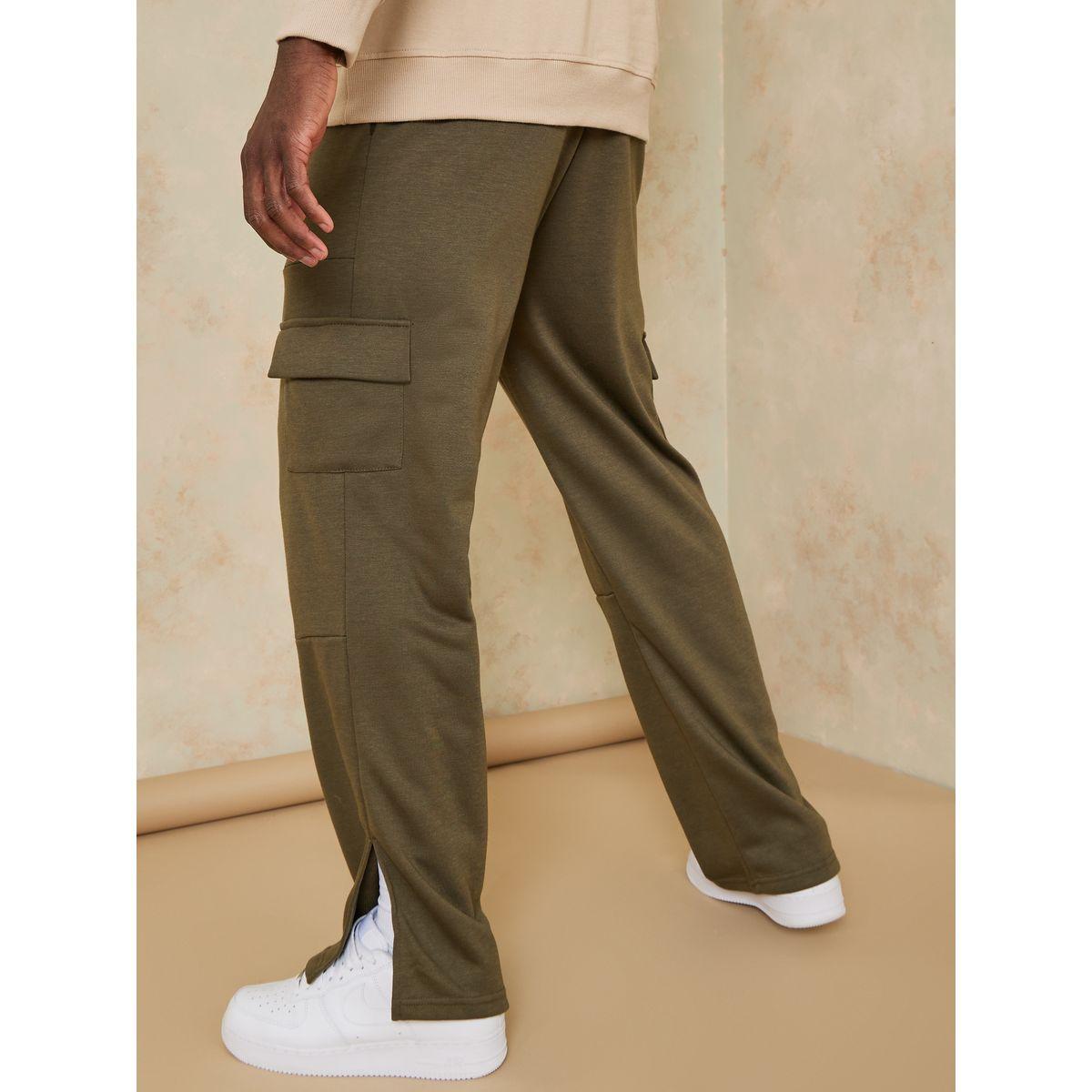 جوغر بنمط كارغو مع شق جانبي-men-clothing-bottoms-joggers-image-1