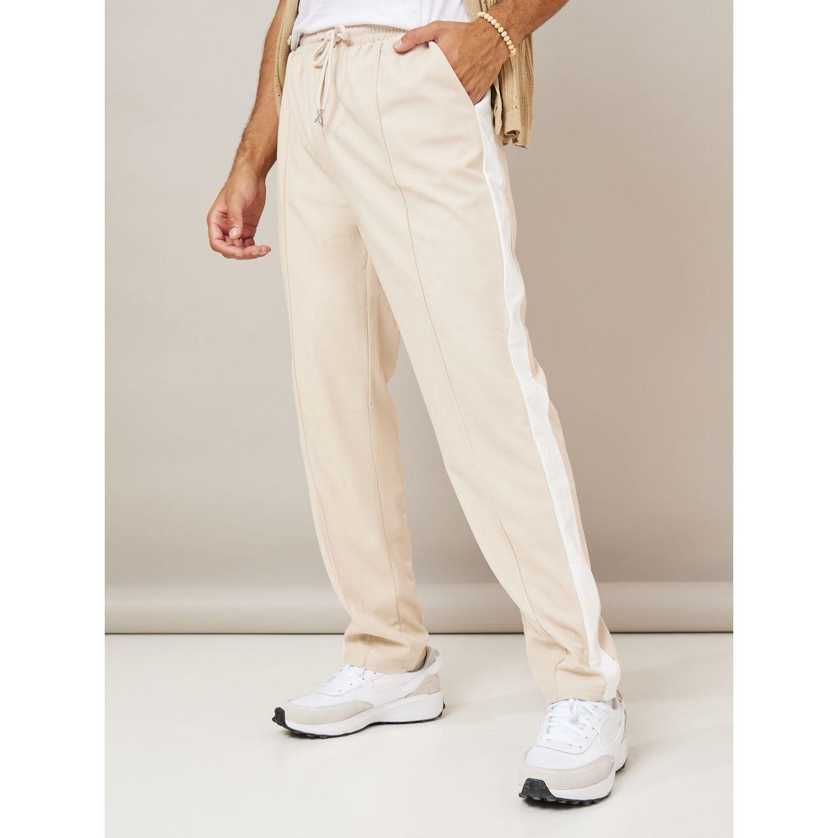 جوغر قصير بشريط جانبي-men-clothing-bottoms-joggers-image-2