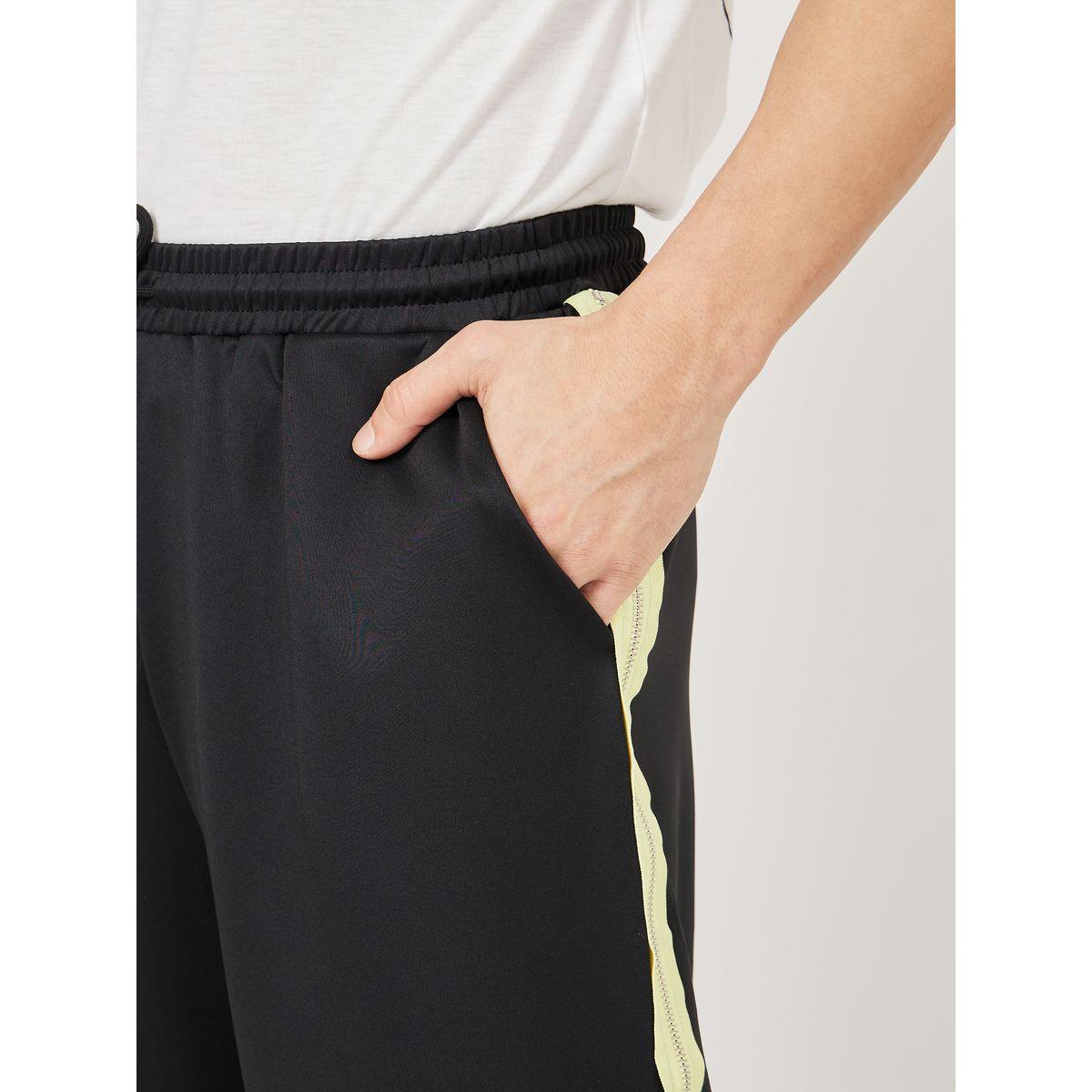 جوغر بتداخل سحاب غلق بلون مغاير-men-clothing-bottoms-joggers-image-4