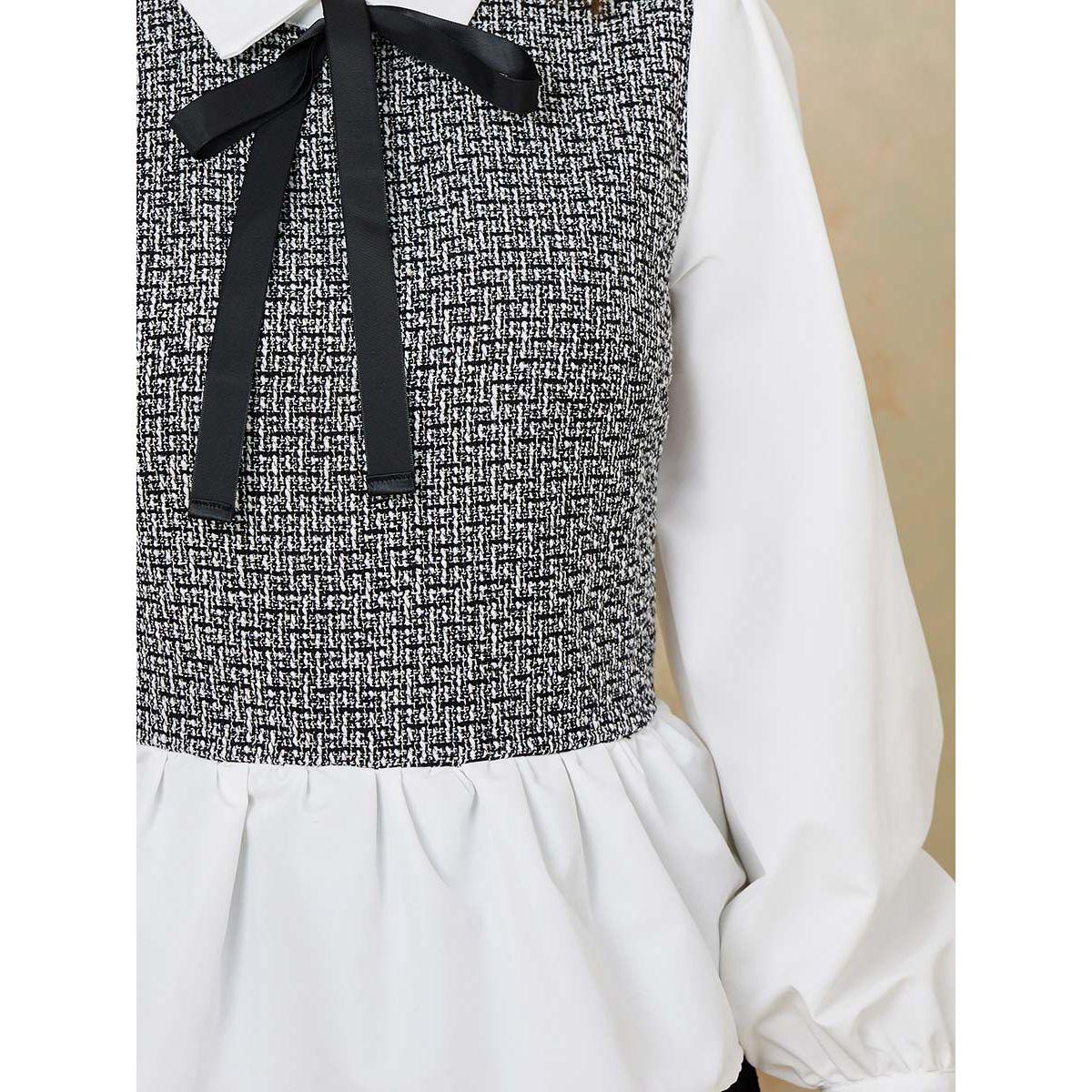 بلوزة تويد باكمام طويلة-women-clothing-shirtsandblouses-blouses-image-3