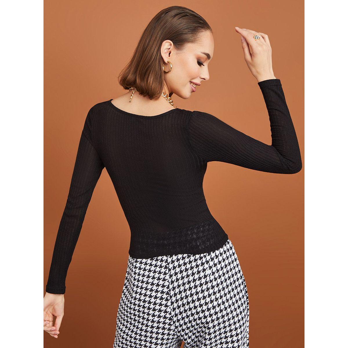 بلوزة مضلعة باكمام طويلة-women-clothing-shirtsandblouses-blouses-image-5