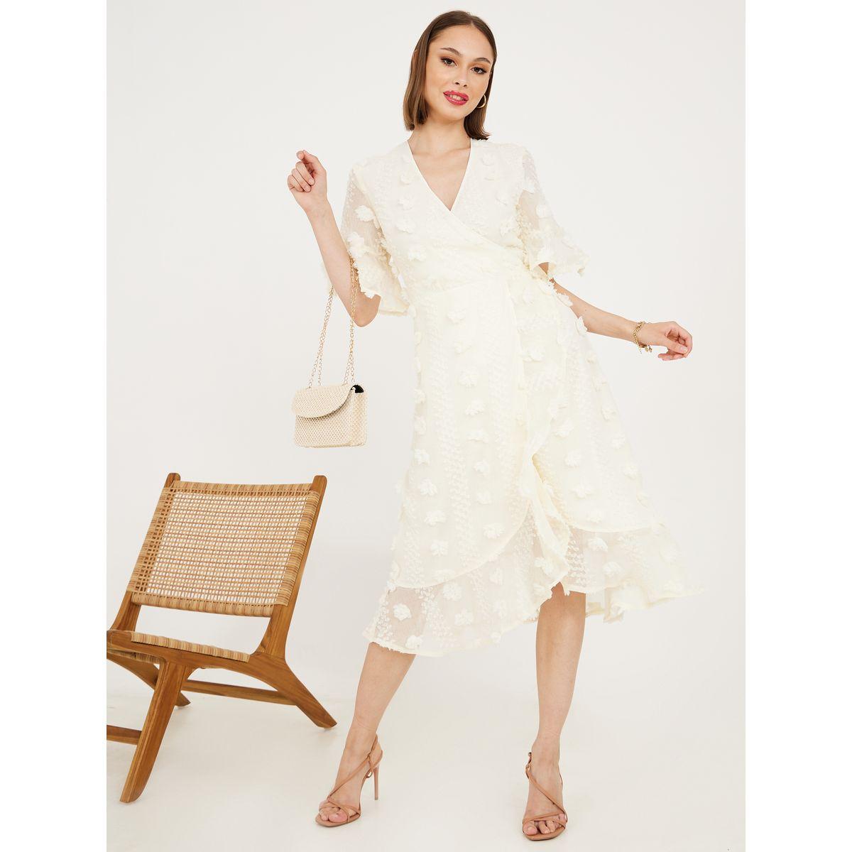 فستان ميدي بنمط لف-women-clothing-dresses-image-1