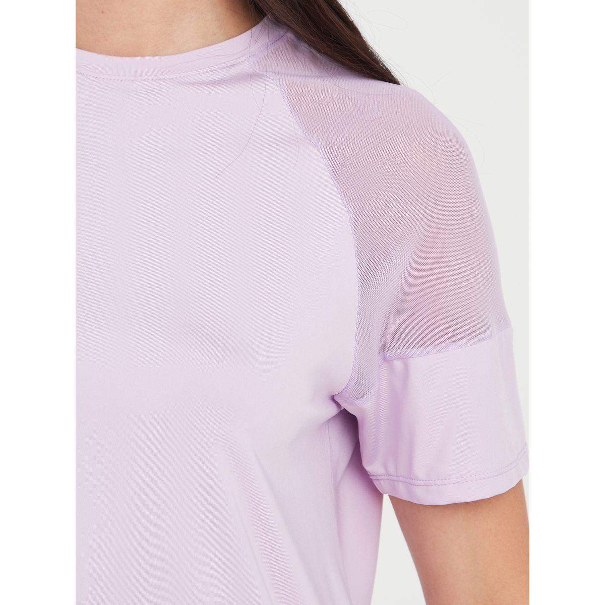 Styli Active Shoulder Mesh Panel Insert Oversized Yoga Active Top-women-clothing-sportswearandactivewear-tshirtsandvests-image-3