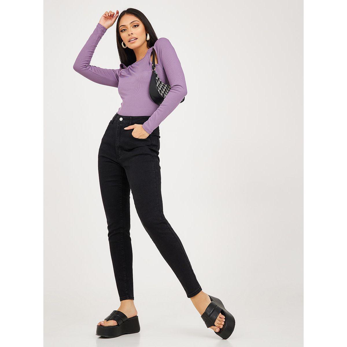 جينز بقصة سكيني وخصر عالي-women-clothing-bottoms-jeans-image-1