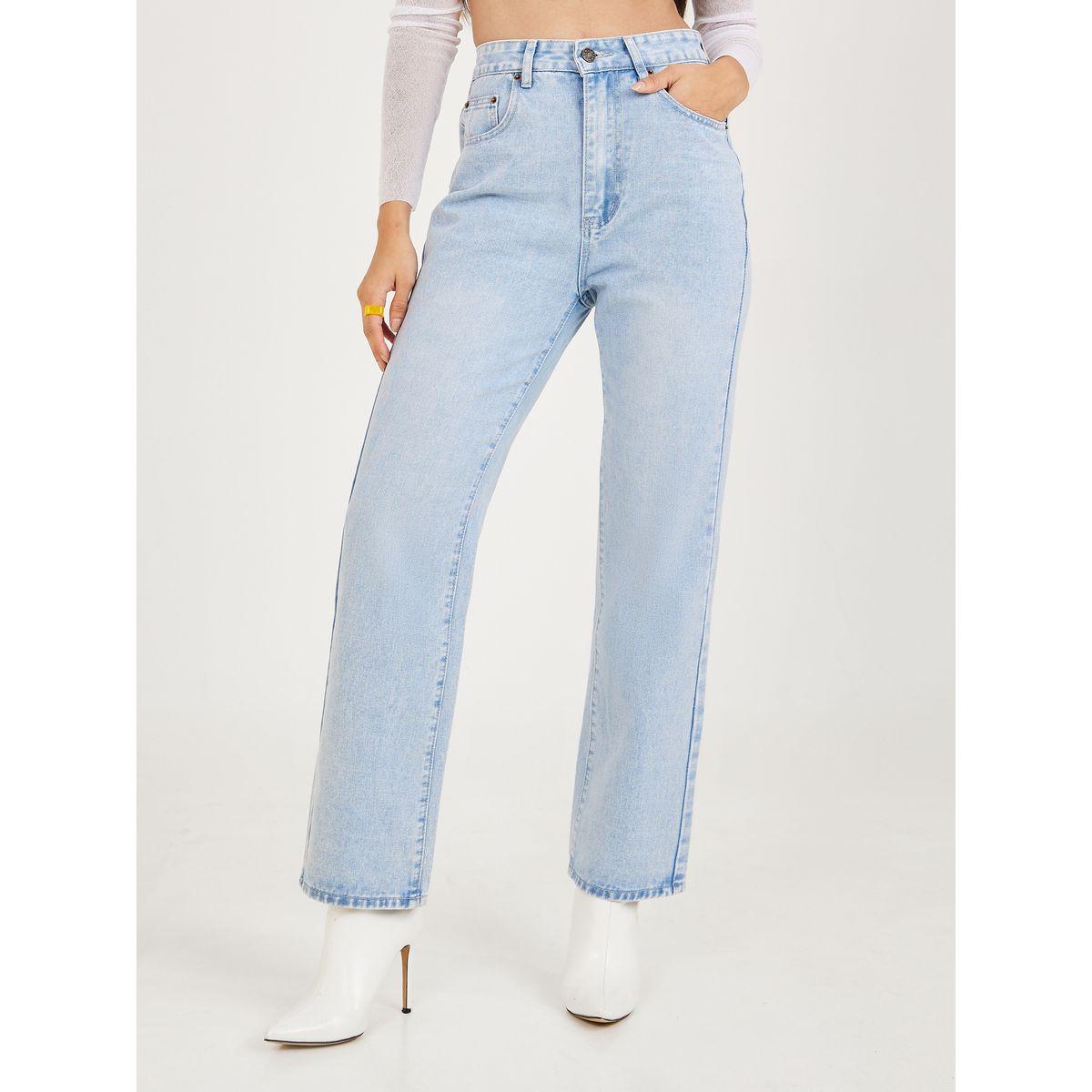Styli High Waist Straight Leg Jeans-women-clothing-bottoms-jeans-image-2