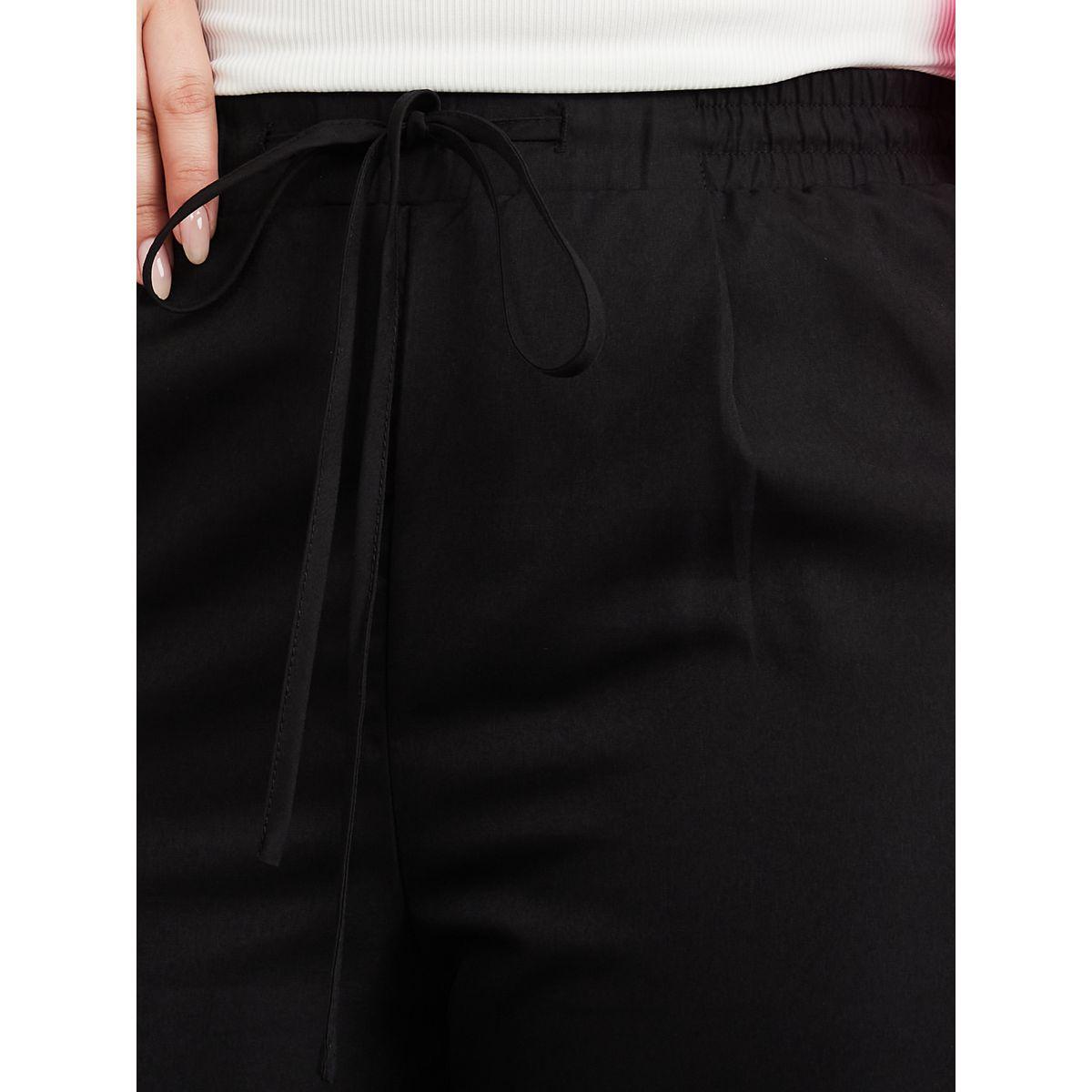 Styli Plus High Waist Woven Casual Tapered Trouser-women-clothing-bottoms-trousers-image-3