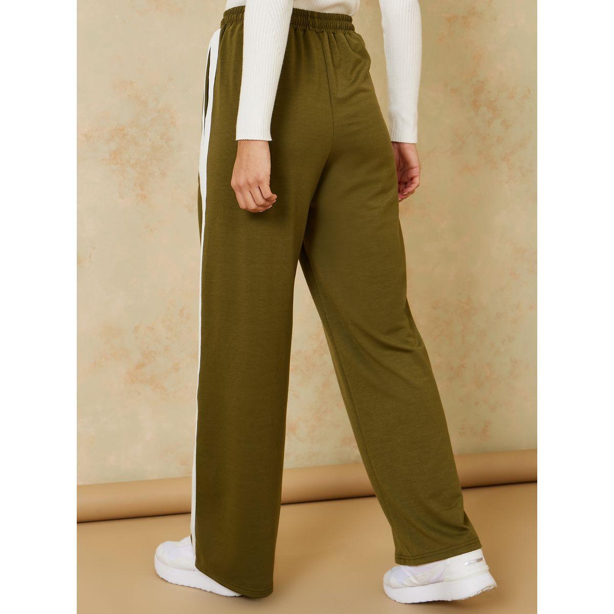 Styli Contrast Side Panel Tape Straight Leg Trouser-women-clothing-bottoms-trousers-image-4