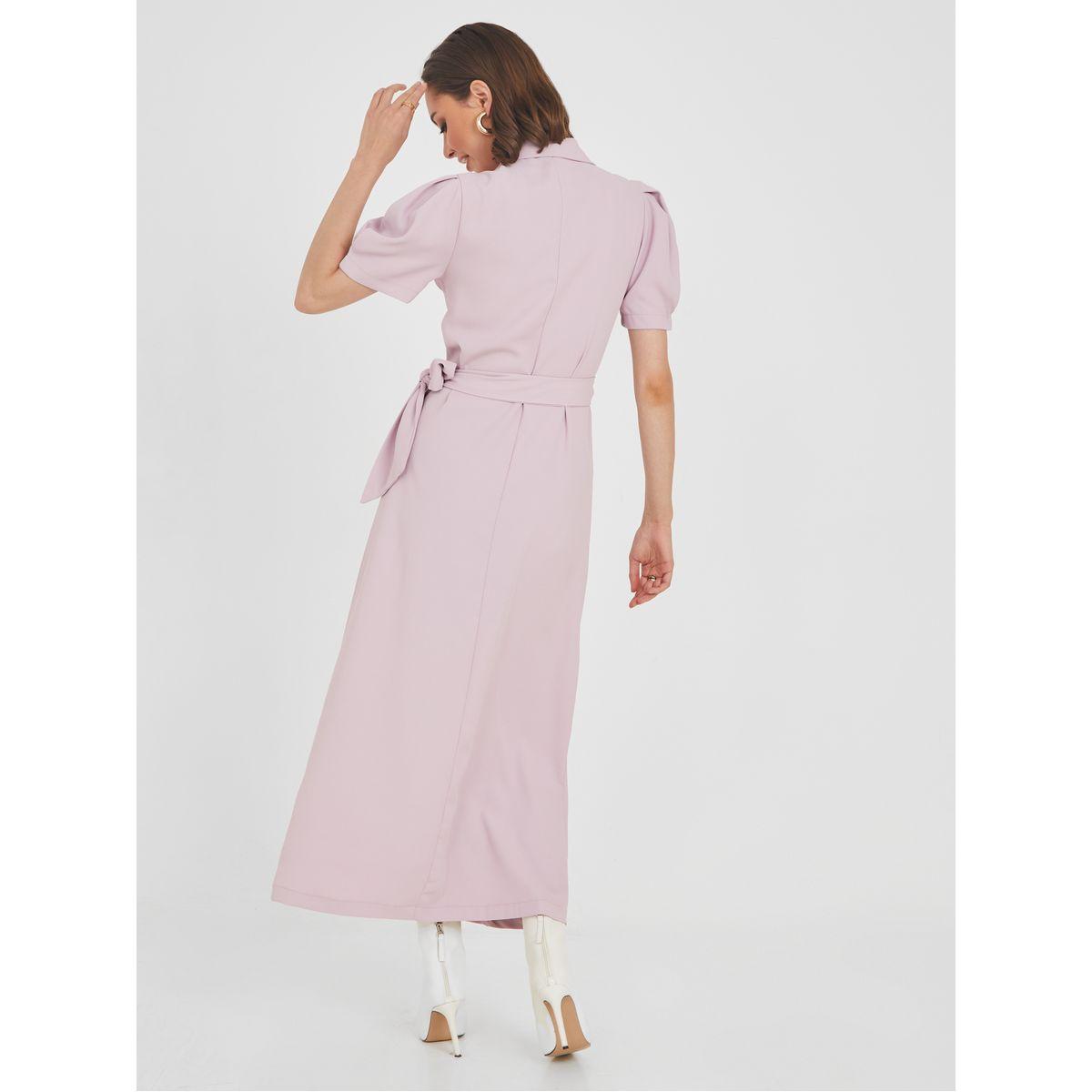 فستان ميدي باكمام قصيرة-women-clothing-dresses-image-4