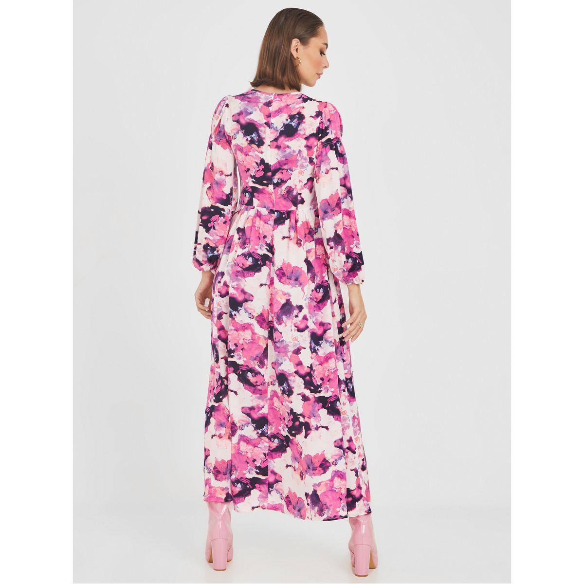 Styli Long Sleeves Floral Print A-Line Maxi Dress-women-clothing-dresses-image-4