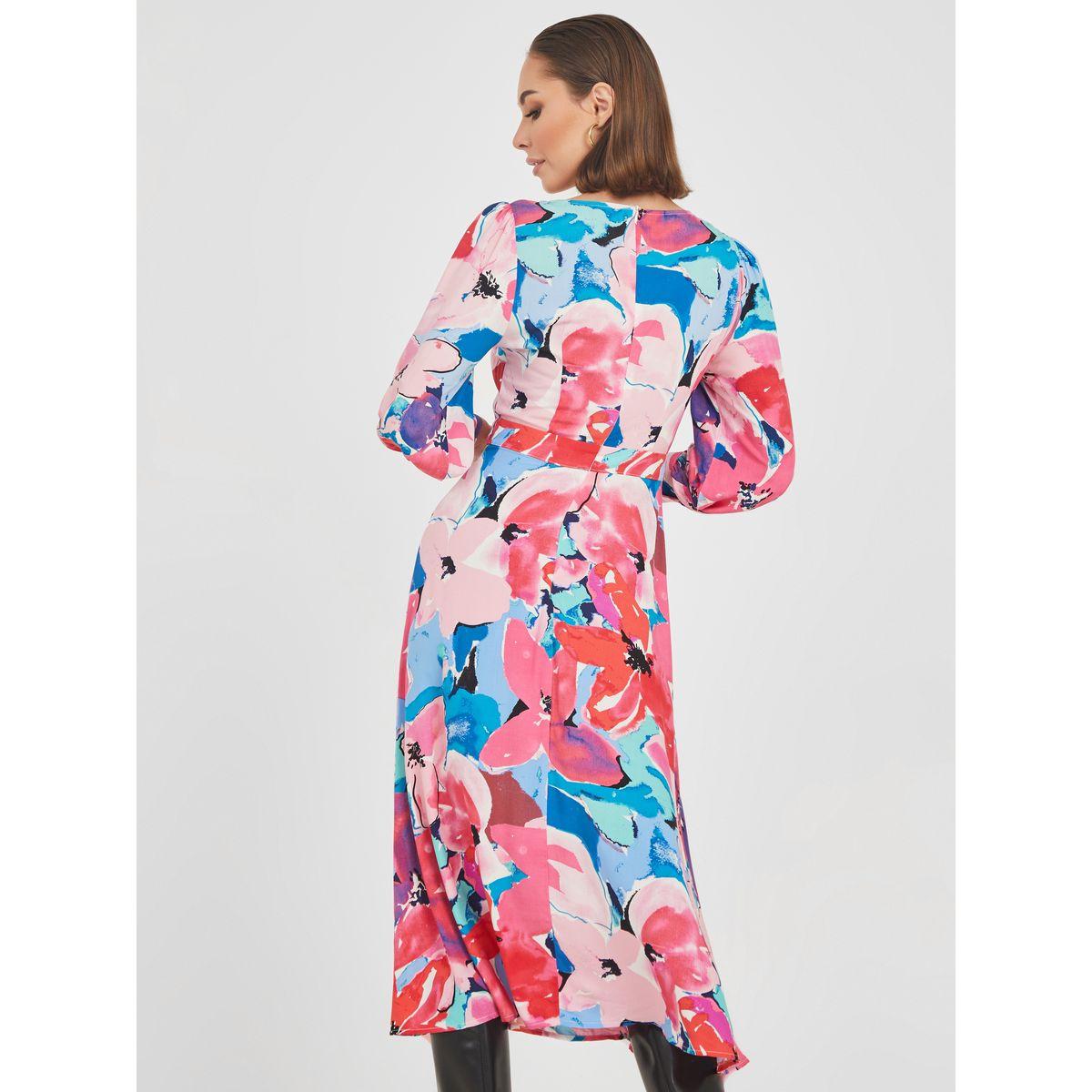 فستان ميدي باكمام طويلة-women-clothing-dresses-image-4