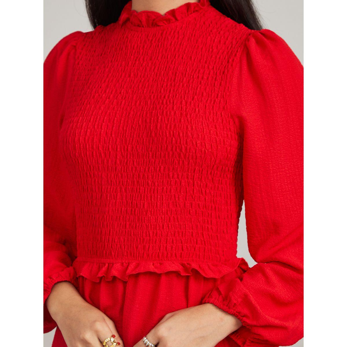فستان ميدي باكمام طويلة-women-clothing-dresses-image-4