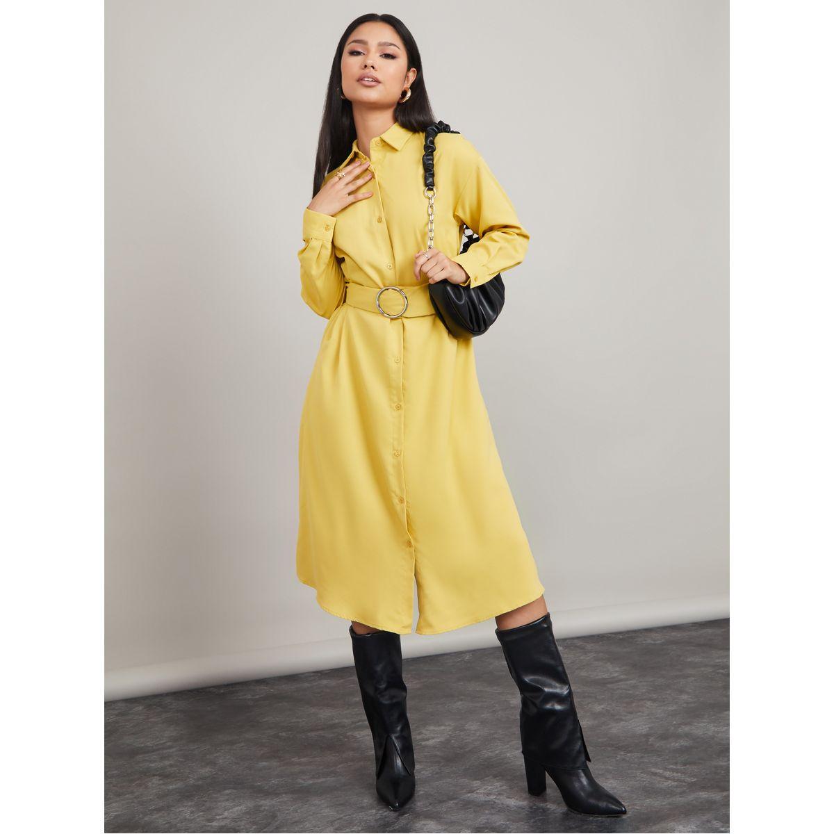 فستان ميدي باكمام طويلة-women-clothing-dresses-image-2