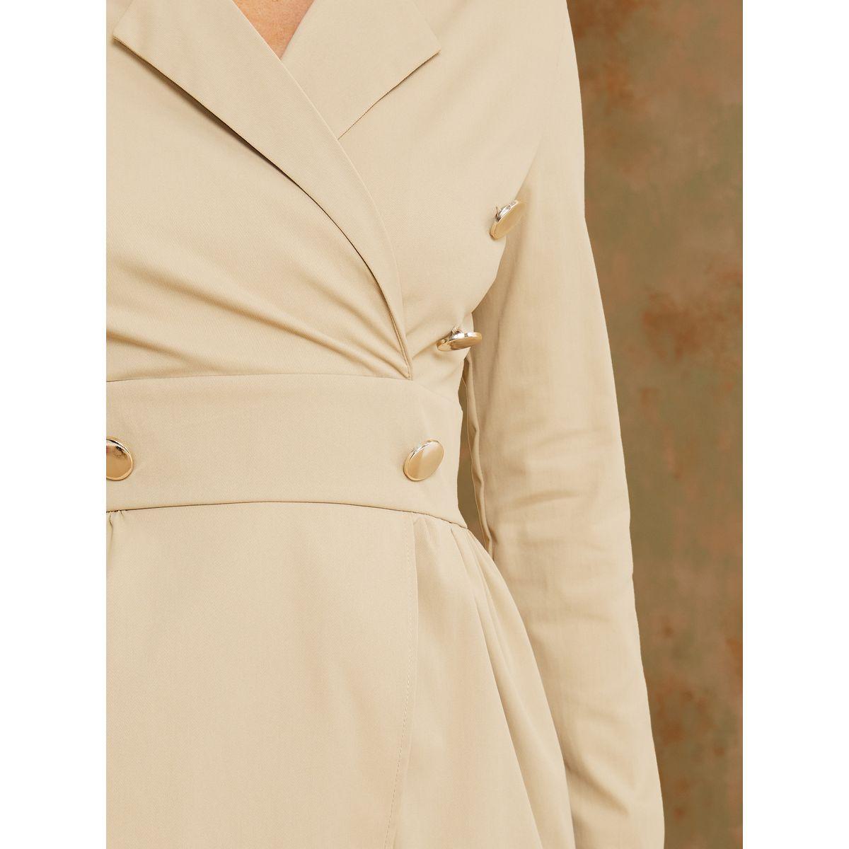 فستان بطول الركبة بنمط بليزر-women-clothing-dresses-image-3