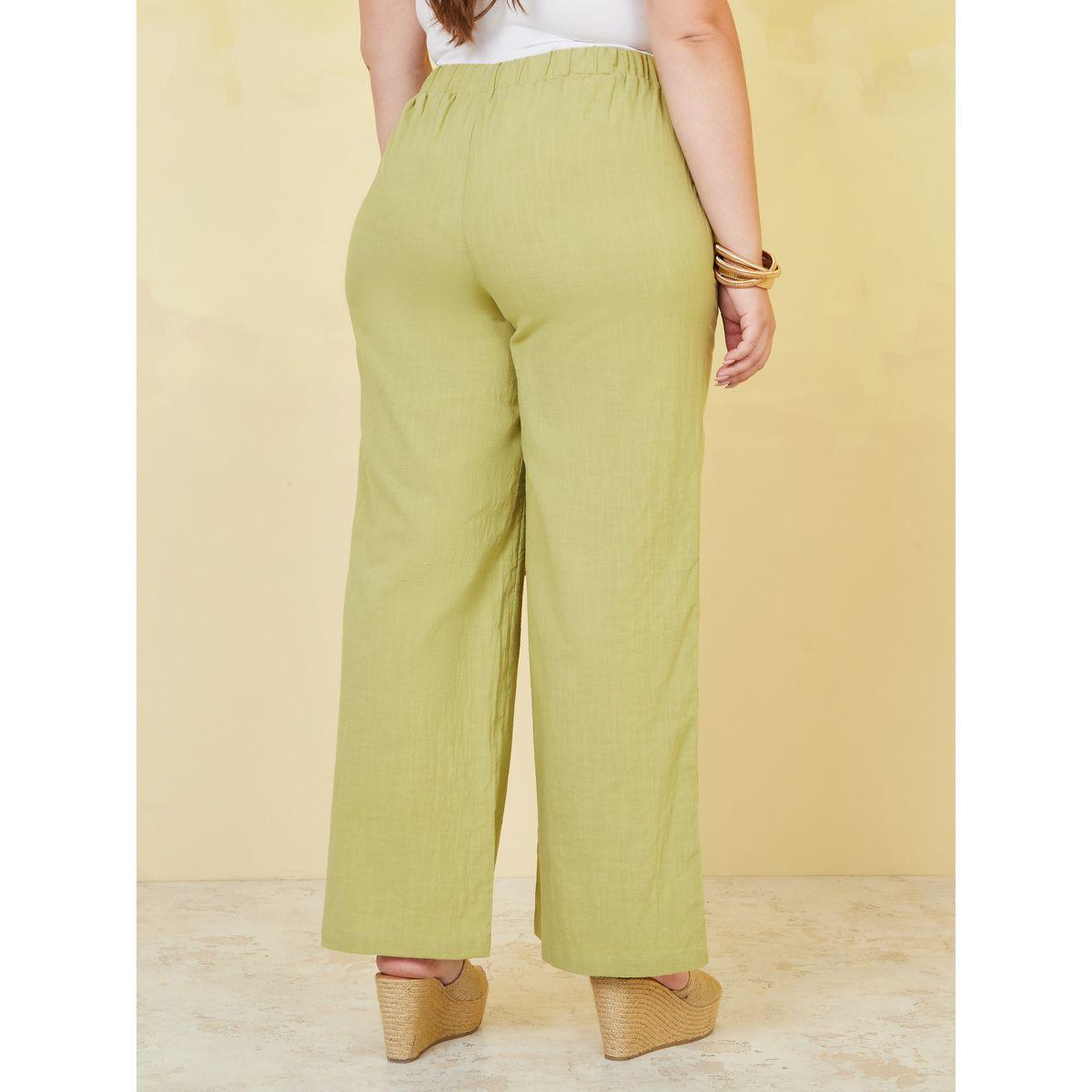 Styli Plus Elasticized Waistband Woven Wide Leg Trouser-women-clothing-bottoms-trousers-image-4