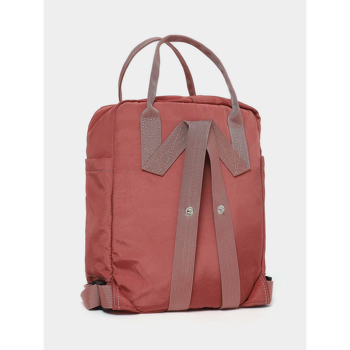 Styli Patch Detail Zip Closure Backpack -women-bagsandwallets-backpacks-image-3