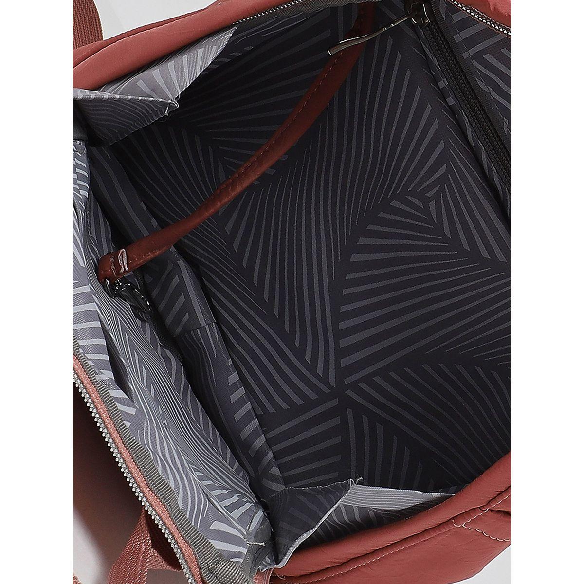 Styli Patch Detail Zip Closure Backpack -women-bagsandwallets-backpacks-image-5