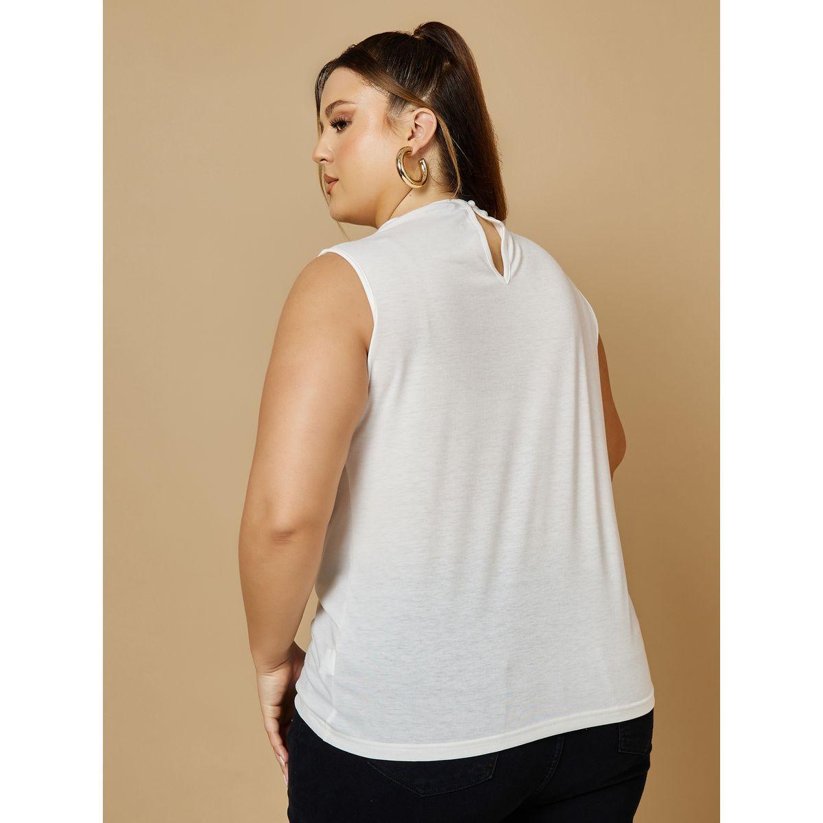 بلوزة بقصة سليم فت وياقة عالية-women-clothing-shirtsandblouses-blouses-image-4