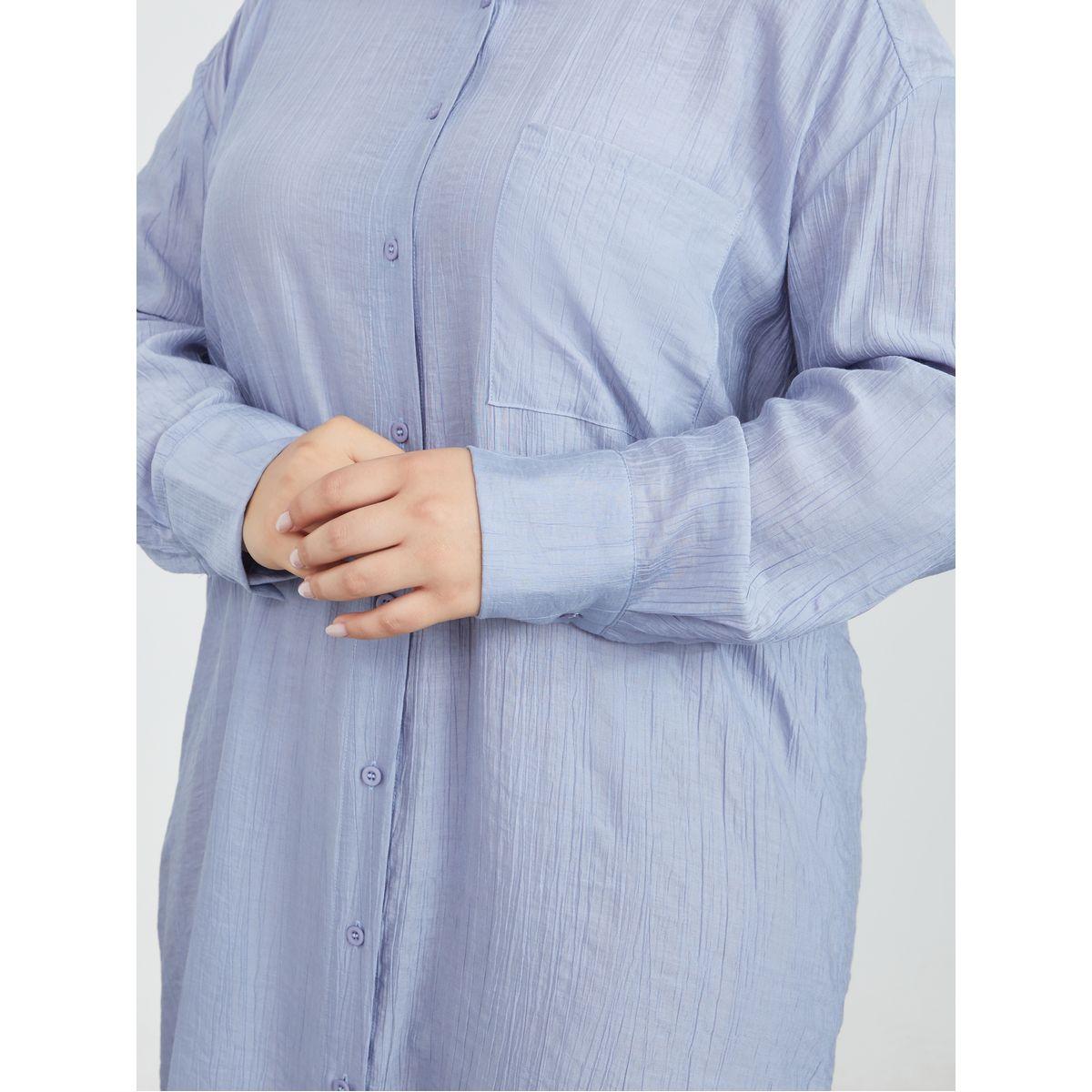 فستان ميدي بحافة غير متماثلة الطول-women-clothing-dresses-image-3