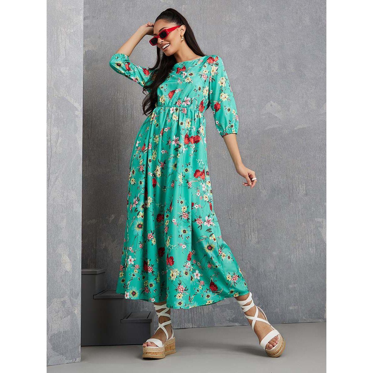 فستان طويل مطبع بزهور-women-clothing-dresses-image-1